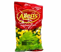 Allen's Pineapples 1.3kg -SUNSHINE CONFECTIONERY Shop Allens 20Pineapples 20bag