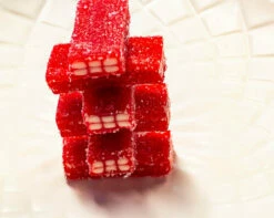 Strawberry Bricks Sour Tub 1.45kg -SUNSHINE CONFECTIONERY Shop Bricks 20Strawberry 2026