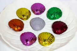 Seashells - Milk Chocolate Shells In Mixed Foils 345g -SUNSHINE CONFECTIONERY Shop Foil 20Mixed 20Seashells 204
