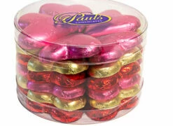 Hearts - Milk Chocolate 30g Hearts In Assorted Foil Tub Of 30 -SUNSHINE CONFECTIONERY Shop Hearts 2030g 20x 2030 20Mixed c5221db5 1cdf 48f9 98e9 2057bbf83d82
