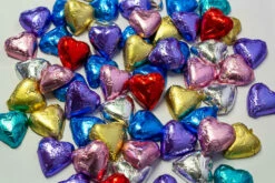 Hearts - Milk Chocolate Hearts In Mixed Foils 350g 7 Hearts - Milk Chocolate Hearts In Mixed Foils 350g -SUNSHINE CONFECTIONERY Shop Hearts 20Mixed 203