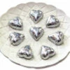 Hearts - Milk Chocolate Hearts In Silver Foil 350g -SUNSHINE CONFECTIONERY Shop Hearts 20Silver 201