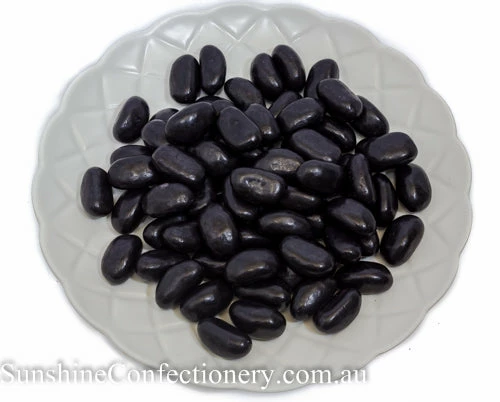Black Jelly Beans 1kg Australian 3 Black Jelly Beans 1kg Australian