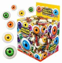 Marshmallow Eyeballs Box Of 100 - Halloween