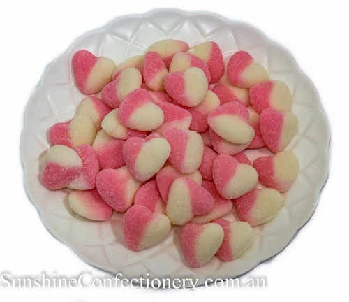 Sour Pink Hearts 1kg 3 Sour Pink Hearts 1kg