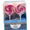 Lollipops - Swirl Flat Pops Pink -SUNSHINE CONFECTIONERY Shop Lollipop 20Pink 20swirl 2010pc 20flat
