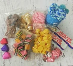 Hamper - Ladies Pamper Pack Of Sweets, Chocolates And Socks 14 Hamper - Ladies Pamper Pack Of Sweets, Chocolates And Socks -SUNSHINE CONFECTIONERY Shop Mother sDayHamperContents1