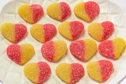 Sour Peach Hearts 2.5kg -SUNSHINE CONFECTIONERY Shop Peach 20Hearts 20Sour 205 3fb7b114 c480 420d 8614 1c9983909136