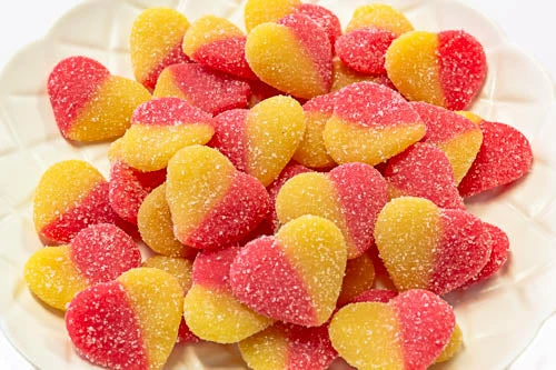 Sour Peach Hearts 1kg 4 Sour Peach Hearts 1kg - Image 2