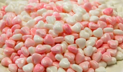 Pink And White Hearts Candies 1kg