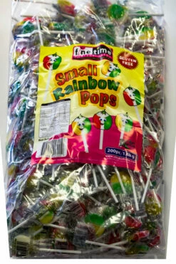 Lollipops - Rainbow Mini 200pieces -SUNSHINE CONFECTIONERY Shop Rainbow 20Lollipops 20200pcs ec517d19 00e7 4519 8330 7468aaf73ec2