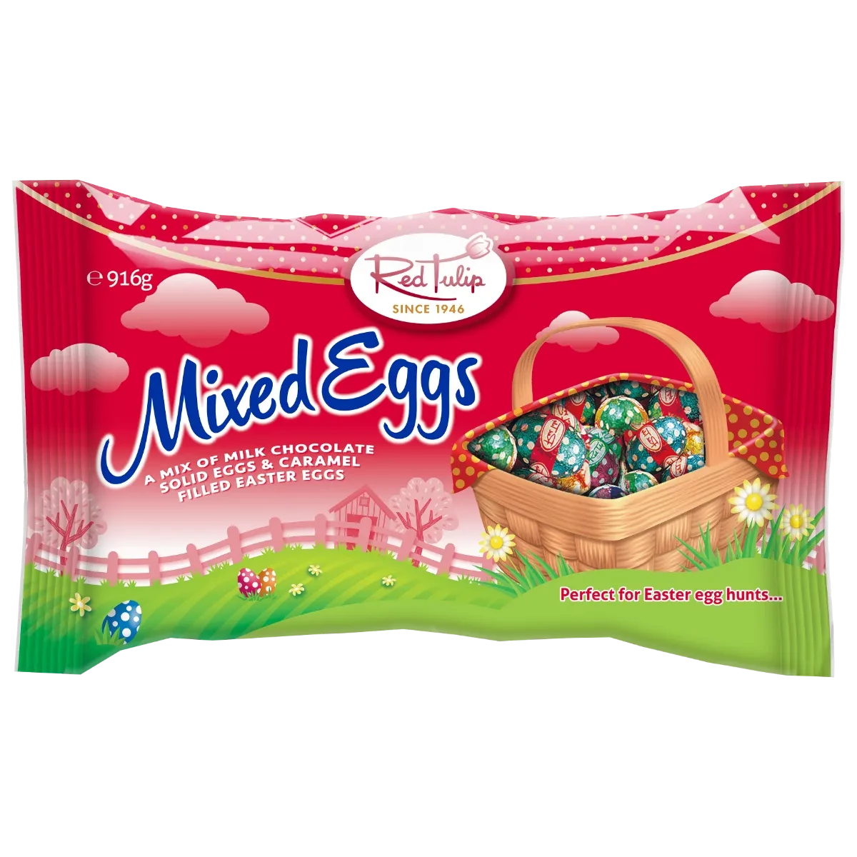 Easter Eggs Red Tulip Ultimate Hunt Egg Bag 916g 3 Easter Eggs Red Tulip Ultimate Hunt Egg Bag 916g
