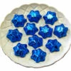 Stars - Chocolate Foil Stars - Electric Blue