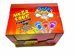 Best Seller -SUNSHINE CONFECTIONERY Shop TNT 20Mega 20Sour 20Popping 20Dip 20box 201