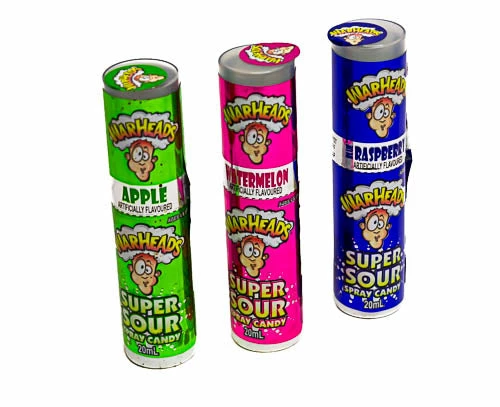 Warheads Super Sour Spray 24 Sprays 4 Warheads Super Sour Spray 24 Sprays - Image 2