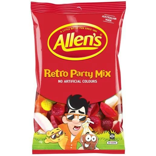 Allen's Retro Party Mix 1kg 3 Allen's Retro Party Mix 1kg